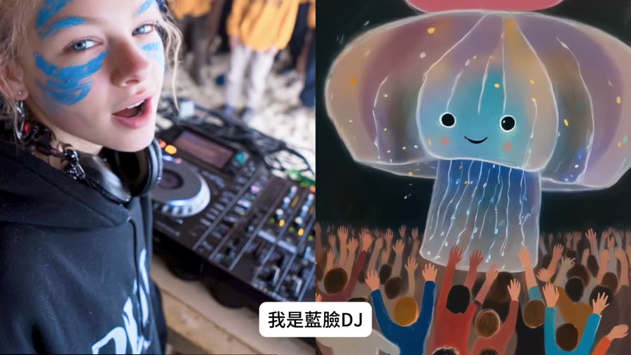 藍臉 DJ